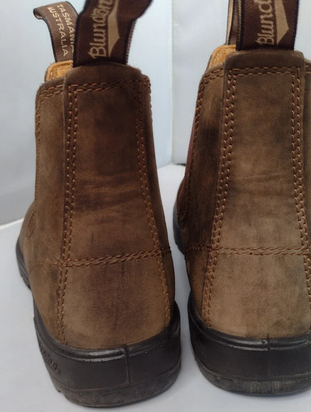 Blundstone Chelsea 565 Boots US Youth Kids Size 4 Brown Leather R